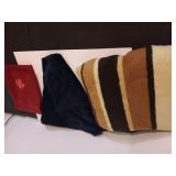 3 Blankets with Queen Tan Throw Blanket, Dark