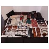 Eye Glasses, Sun Glasses and Glasses Cases