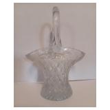 Vintage Princess House Crystal Glass Basket