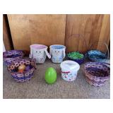 Easter Baskets and Easter Eggs