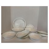 Assorted Corelle Bowls Plates