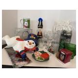 Christmas Wine Glasses Decor