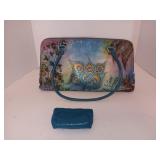 Biacci Hand Painted Purse with Wallet