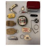 Knives Key Rings Advertising