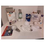 Assortment of Different Sized Light Bulbs