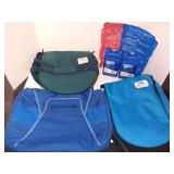 Three Pyrex Portables insulated food carrying