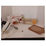 Apple Peeler/ Corer, Hamilton Electric Knife,