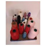 Multi Colored Sewing Thread Cones