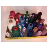 Multi colored Sewing Thread Cones