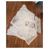 Large lot of vintage valances