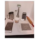 Various Vintage and other Kitchen Utensils