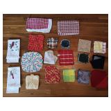 Various Kitchen Dish rags and Crochet Pot Holders