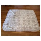Vintage lace tablecloth