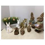 Easter Rabbits Decor