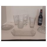 Vintage Arcoroc France Clear Glass Mug and