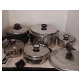 Various Stainless Steel Cookware Including