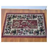 Nice Throw Rug.  24' x 36'  Needs Cleaning.