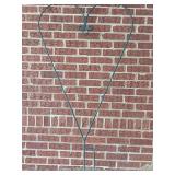 Large Heart Shaped Metal In Ground Plant Support