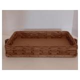 Handcrafted Bread or Serving Wooden Basket