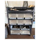 Bolt Nail Bin with Contents