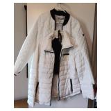 Two Womens Black and White Jackets One Michael