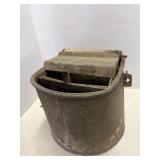 Vintage De Luxe Mop Bucket