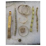 Costume  Bracelets  Bangles pin and Necklaces