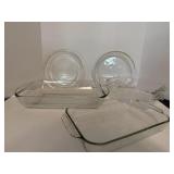 Pyrex FireKing Anchor Hocking Baking Dishes 6pc