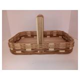 Wicker Casserole Carrier Basket