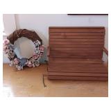 Small Decorative Porch Swing and Small Floral
