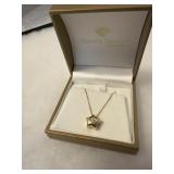 14 KT Necklace with Star Pendant 47.4 Grams