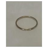 14 KT Wedding Band Approx size 8 a23.8 gram