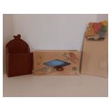 Unfinished Hand Crafted and Hand Drawn Wooden