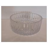 Mikasa Diamond Fire Cut Hostess Glass Bowl