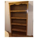 36x73' Tall Wooden Book Shelf (Heavy! Bring Help