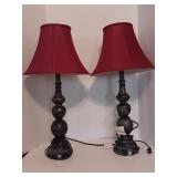 Two Homesake Nordic Table Lamps With Touch To