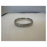 Sterling Marked Bangle Bracelet