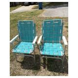Two Folding Chairs