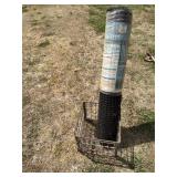 Utility Net with Metal Crate