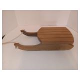 Hand Crafted Decorative Wooden Sleigh