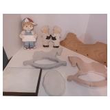 Various Wooden Art Projects Unfinished