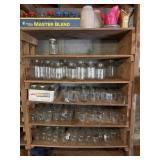 Pints Quarts One Half Gallon Canning Jars shelf