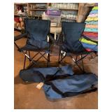 Two Camp Foldng Chairs