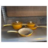 Vintage Descoware Pots Pans Made in Belgium