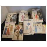 Vintage assortment of patterns