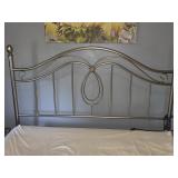 Milano Antique (looks) Pewter headboard from
