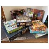 Large lot of puzzles