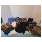 Elegant Women's Scarves and Wraps.  Some are