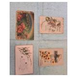 Wow!  Early 1900's Easter Postcards in unused