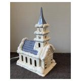 Vintage light up church